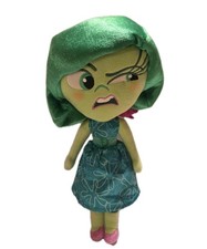 Disney Parks Green Disgust Plush Inside Out 2 11''
