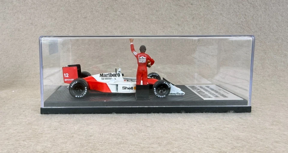 Ayrton Senna - McLaren Honda MP4/4 - Formula 1 World Champion 1988 1:43 LIM.ED - Image 3 of 4