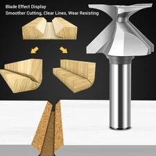 Forming Milling Cutter Versatile Use Arc Bending Router Bit Secure And Stable