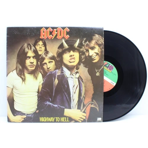 Vtg 1979 AC/DC Album HIGHWAY TO HELL Record 1ST PRESSING Lp OG VINYL is NR MINT!