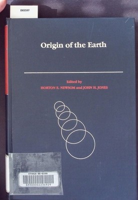 Origin of the earth. Newsom, Horton E.: