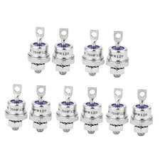 5 Pairs Rectifier Diode Spiral, Mini 5 Pairs 70HFR120/70HF120 Spiral Rectifier 