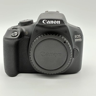 Canon EOS 2000D Digital Camera Black Body Only Working