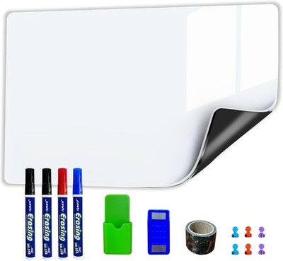 Magnetische Whiteboard Folie, 50 x 100cm Magnetische Tafel Abwischbare Tafel