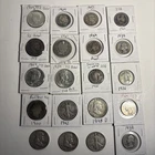 US 90% Silver Coin Lot Barbers SLQ Franklins Kennedy, Lot