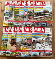 MIBA Die Eisenbahn im Modell,  Kompletter Jahrgang 2010, 12 Hefte + Messeheft