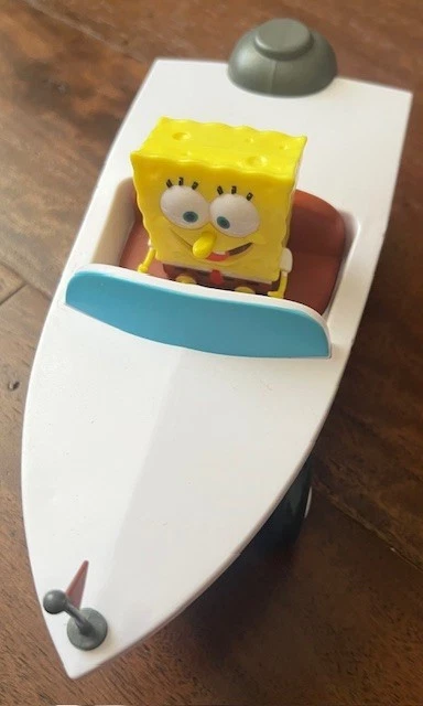 SpongeBob SquarePants Remote Boatmobile Nickelodeon Speed Boat NO REMOTE New - Image 2 of 3