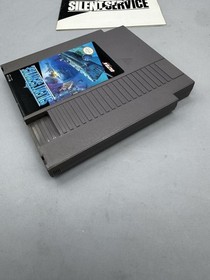 Nintendo NES Silent Service Game Cartridge w/ Manual Tested Working