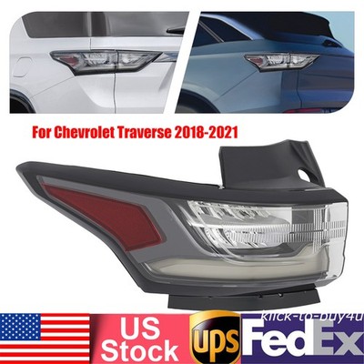 For 2018 2019 2020 2021 Chevrolet Traverse LED Tail Light Lamp Left Driver Side