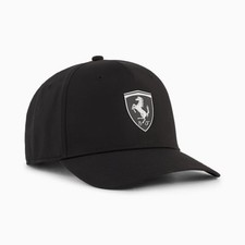 PUMA Ferrari Black Cap Motorsport Hat Snapbac...