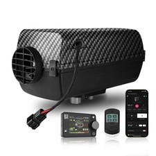 12V 24V 8KW Diesel Air Heater Night Heater LCD Bluetooth For Car RV Camper Tent