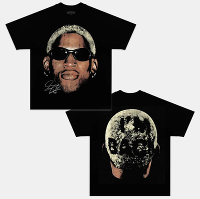 Dennis Rodman Bad Boy Style T Shirt 100% Cotton Basketball Star Tee Gift For Him