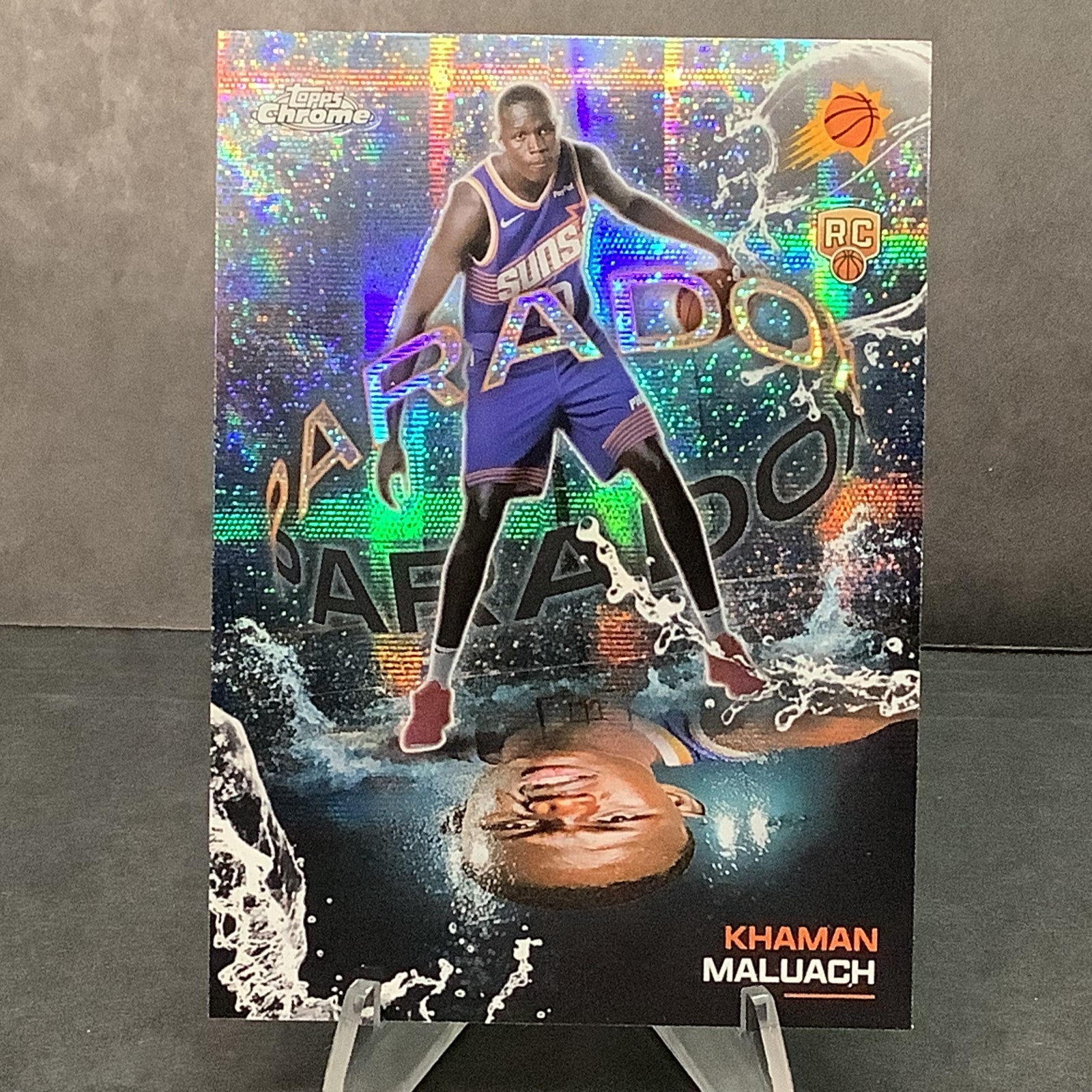KHAMAN MALUACH RC SSP 2025 Topps Chrome Basketball PARADOX #PX-28 Phoenix Suns