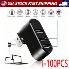 3 Port High Speed USB 3.0 Multi HUB Splitter Expansion Desktop PC Laptop lot