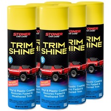Stoner Car Care 91034-6PK Trim Shine Black Trim and Plastic Restorer for