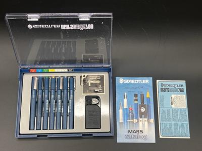 1000円off中　staedtler marsmacic700 VINTAGE Staedtler Marsmatic 700 Technical Drawing Drafting Set