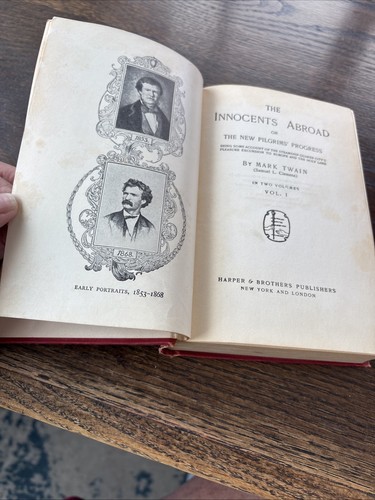 Mark Twain’s Works, Author National Edition, Set Of 4 1899-1907 - Picture 9 of 16