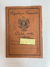 VIEUX PAPIER  PASSEPORT 1952 PREFECTURE DES PYRENEES ORIENTALES (66)