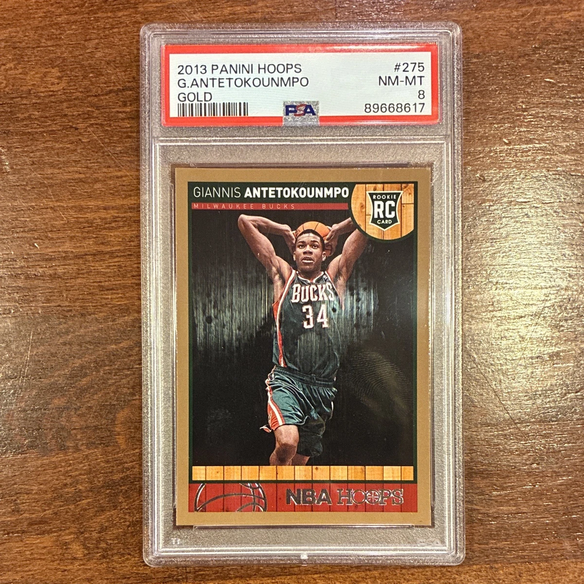 Giannis Antetokounmpo Basketball 2013-14 Season Sports Trading