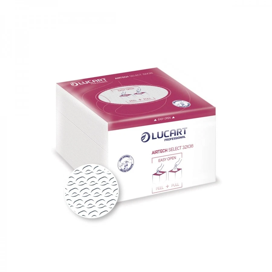 LUCART AIRTECH SELECT 32X38 55PZ PANNO AIRLAID MICROGOFFRATO