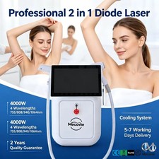 Upgraded FAC Diode Pico Laser Hair Reduction Tattoo Removal Salon Machine
