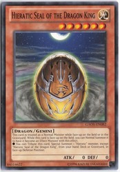 Hieratic Seal of the Dragon King GAOV-EN082 Galactic Overlord Common