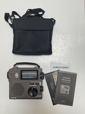 Grunding FR200 Radio Emergency Radio AM/FM/SW Light Crank Recharge NOB