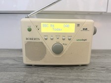 Roberts Unologic Dab/fm/rds Digital Portable Radio White Tested