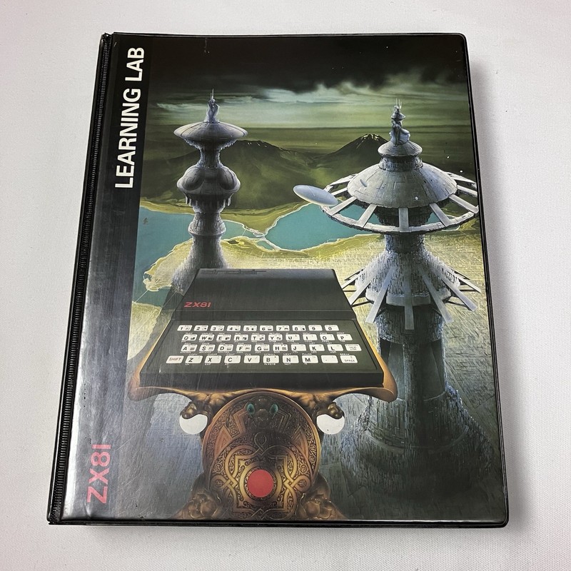 Sinclair ZX81 Learning Lab 1984 Second Edition Including All 8 Cassette Tapes