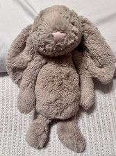 Jellycat Bashful? Beige Bunny Rabbit Medium 12" Authentic EUC