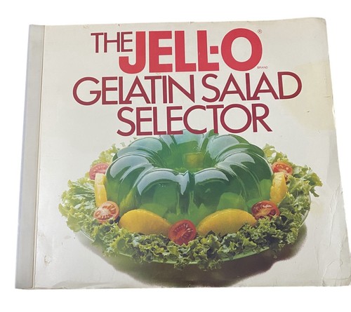 The JELL-O Gelatin Salad Selector Recipe Cookbook General Foods Paperback