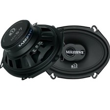 MASSIVE AUDIO MX57v2 5”x7” / 6”x8” 50W RMS | 220W MAX 3-WAY COAXIAL CAR SPEAKERS