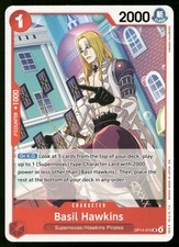 Basil Hawkins Normal UC The Azure Sea's Seven OP14-010 NM