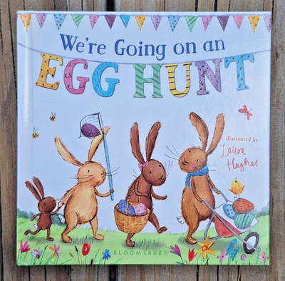 Were Going on an Egg Hunt  Childrens Board book   VERY GOOD Bunny Easter