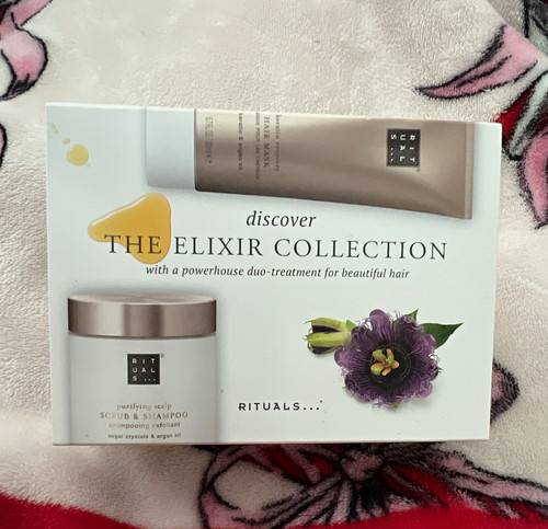 BNIB Rituals The Elixir Collection Scalp Scrub Shampoo & Keratin Hair ...