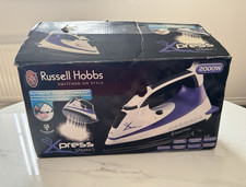 Russell Hobbs Xpress Steam 2000W Corded Ceramic Iron Purple/White/Black 14993