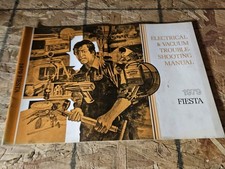 **USED** 1979 Ford Fiesta Electrical and Vacuum Troubleshooting Manual