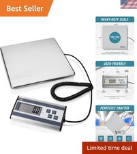 Heavy Duty Digital Scale 440lbs with Tare  Auto Shut Off - Ideal for Shipping