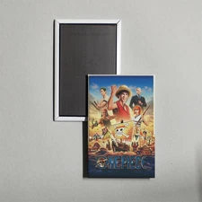 ONE PIECE Mini TV Show Poster Fridge Locker Magnet