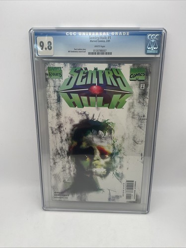 Sentry/Hulk 1 CGC 9.8 S-Paul Jenkins, Bill Sienkiewicz .