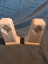 Antique Porcelain Towel Bar Holders
