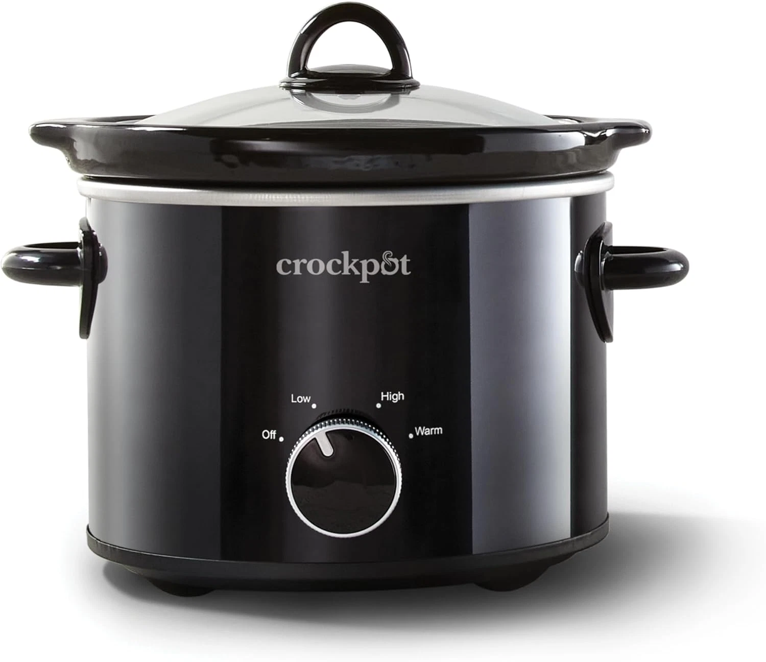 Crock-Pot 2-Quart Manual Slow Cooker, Feeds 2+ People, Great for Small Meals, Di