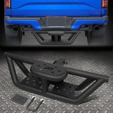 J2 For 2 Receiver Truck Rear Bumper Two Tiered Tubular Trailer Tow Hitch Step
