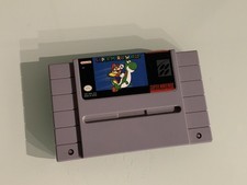 Super Mario World SNES - Super Nintendo Entertainment System Tested, Clean Cart