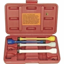 Lock Technology 1450 1/2" Dr Torque Stick Extension Set 4 Pc with Case