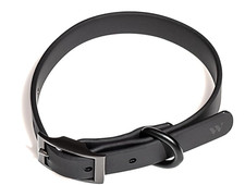 Wild One Dog Collar, The Original Easy-Clean Size XL Black