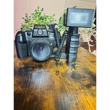 Olempia Big Royal View 35mm Film Camera  Flash Bundle  Untested  Film Inside