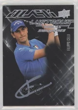 2024 Portfolio UD Black Lustrous Rookie Signatures /199 Filippo Celli Auto RC