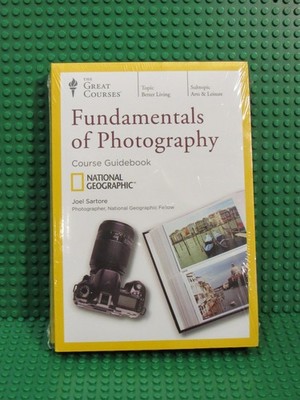 Great Courses Fundamentals of Photography 4 DVDs Guidebook National Geographic