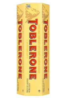 New  Toblerone Swiss Milk Chocolate Bar, 3.52 oz, 6-Count  Exp 06/24/2026